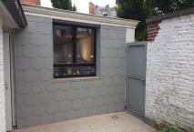 Bardage en ardoise artificielle coloris Gris Beton